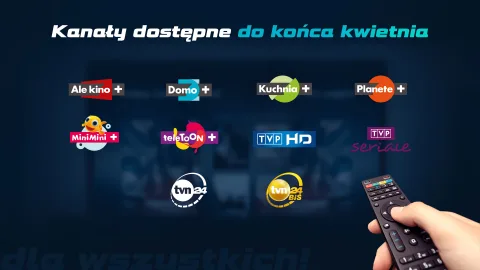 Kanały dostępne do końca kwietnia